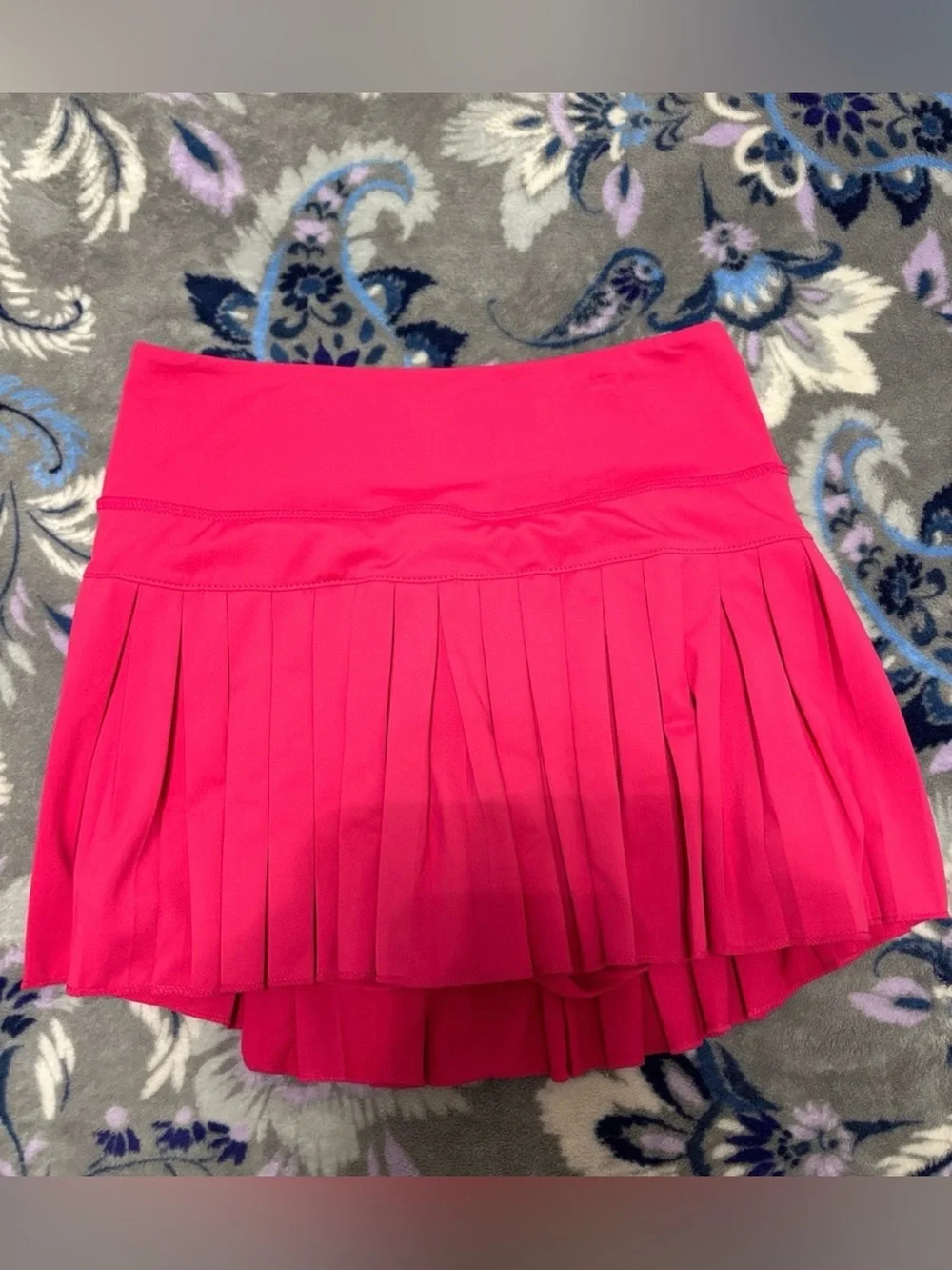 Gold Hinge pink tennis skirt